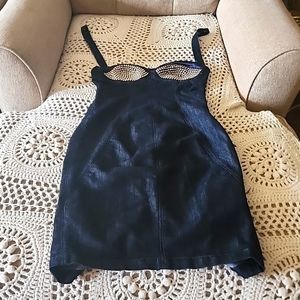 Halter denim dress by marciano bust 34-36